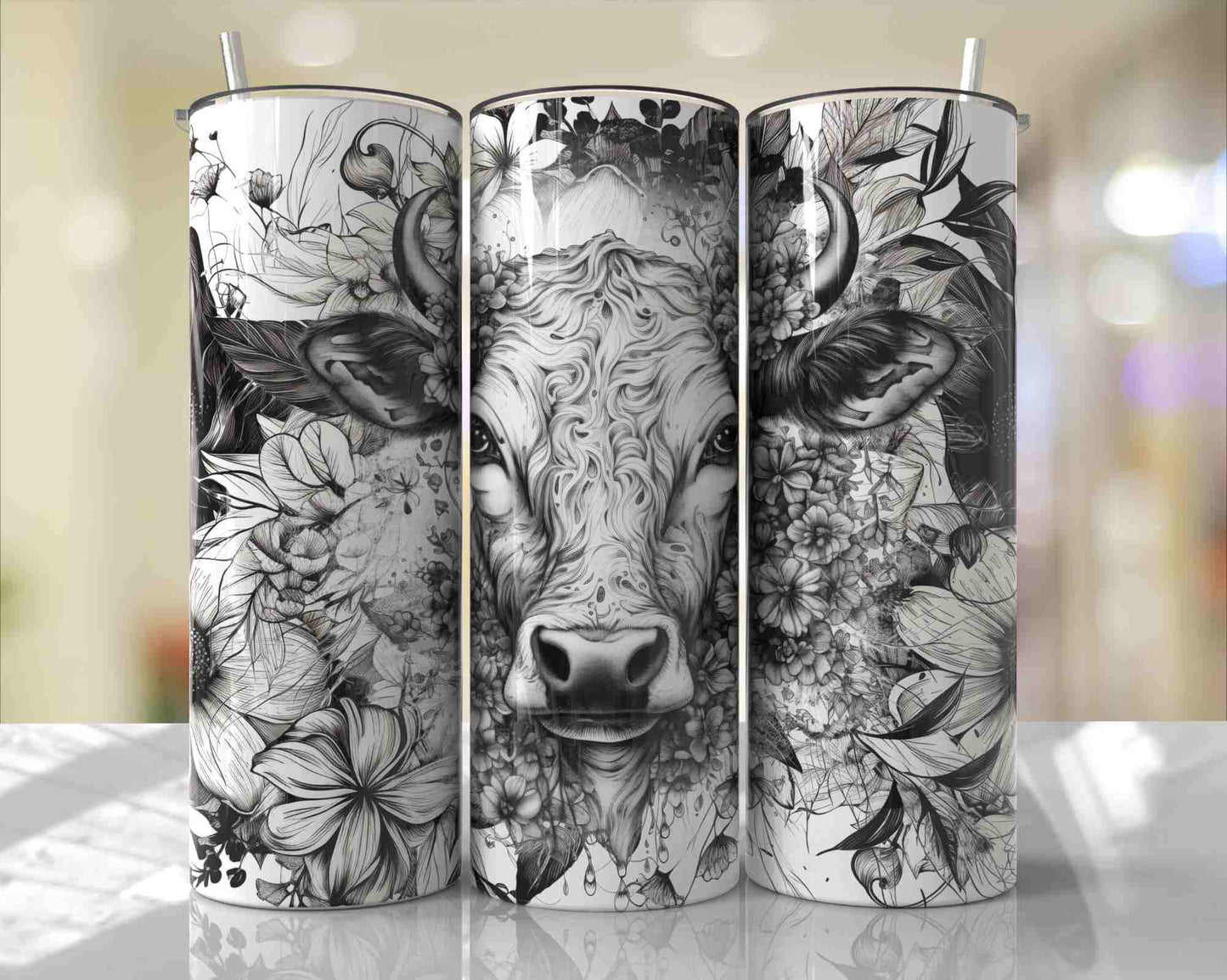 Cow Tumblers | Just A Girl Who Loves Cows | 20oz Tumblers