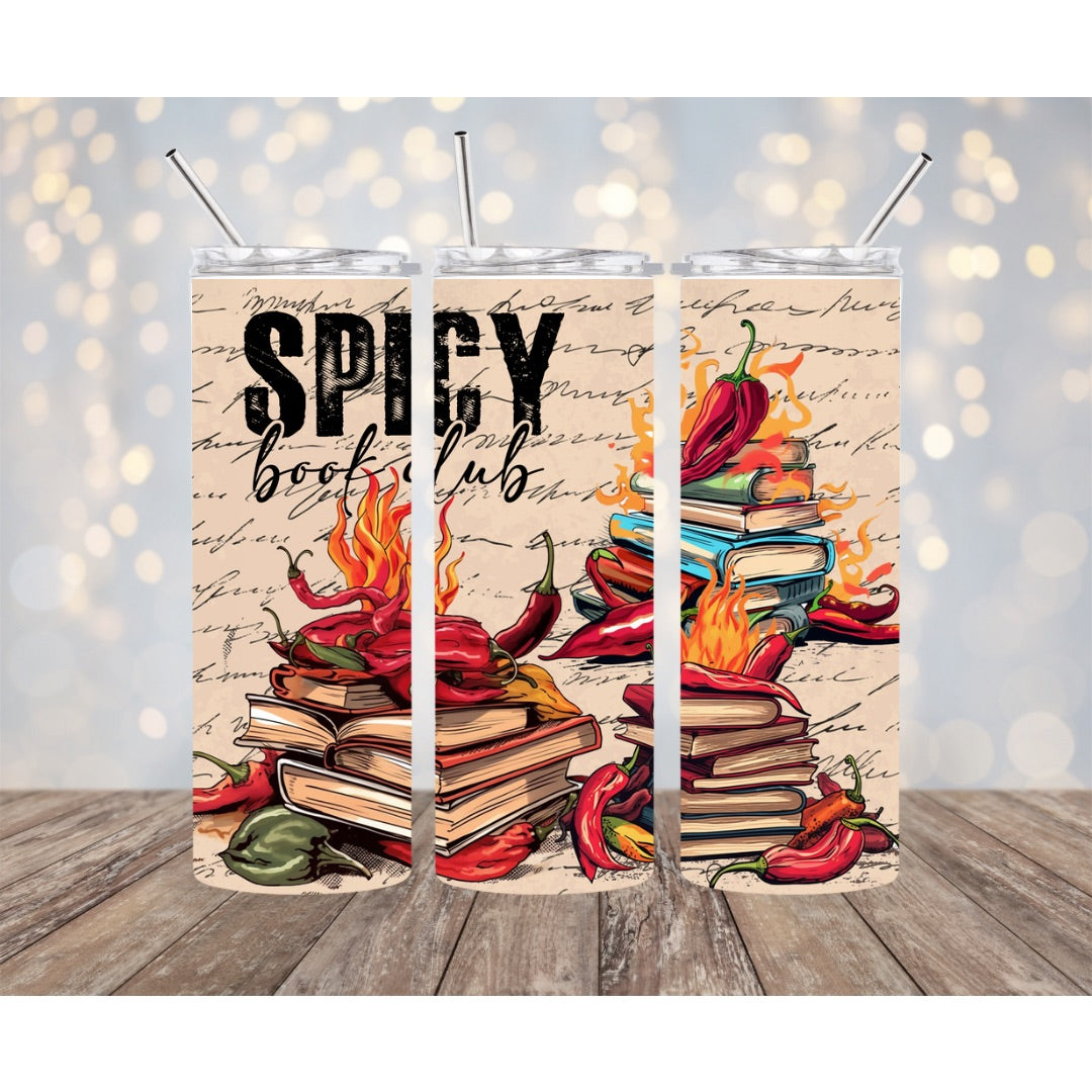 Smutty Book Club Tumblers | 20oz Tumblers | Spicy Book Club | Smutty Vibes Tumbler | 20oz Tumblers
