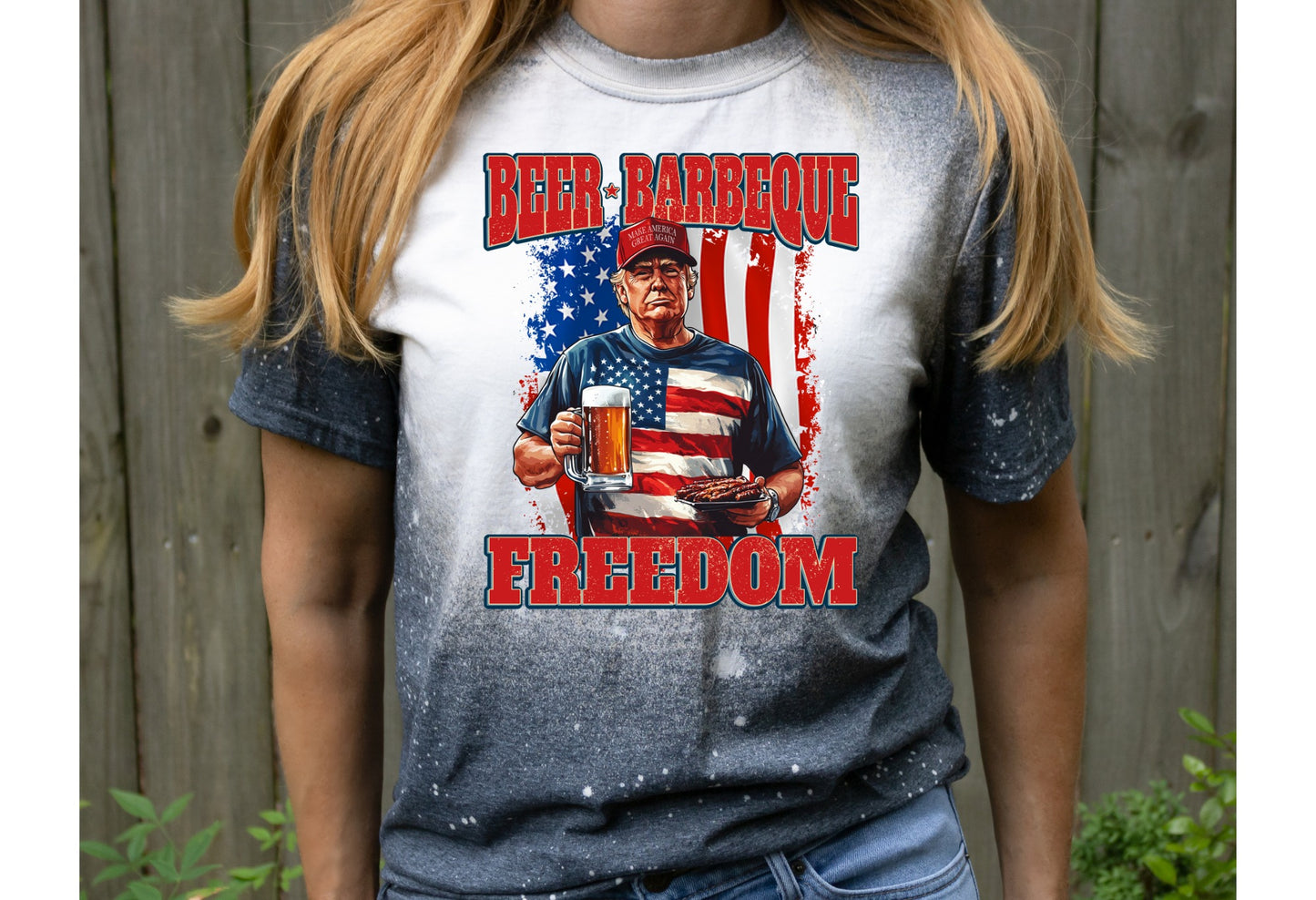 Make the 4th Great Again | Fourth of July Shirts | Freedom Shirts | Beer Barbeque Freedom | Sublimation Tees