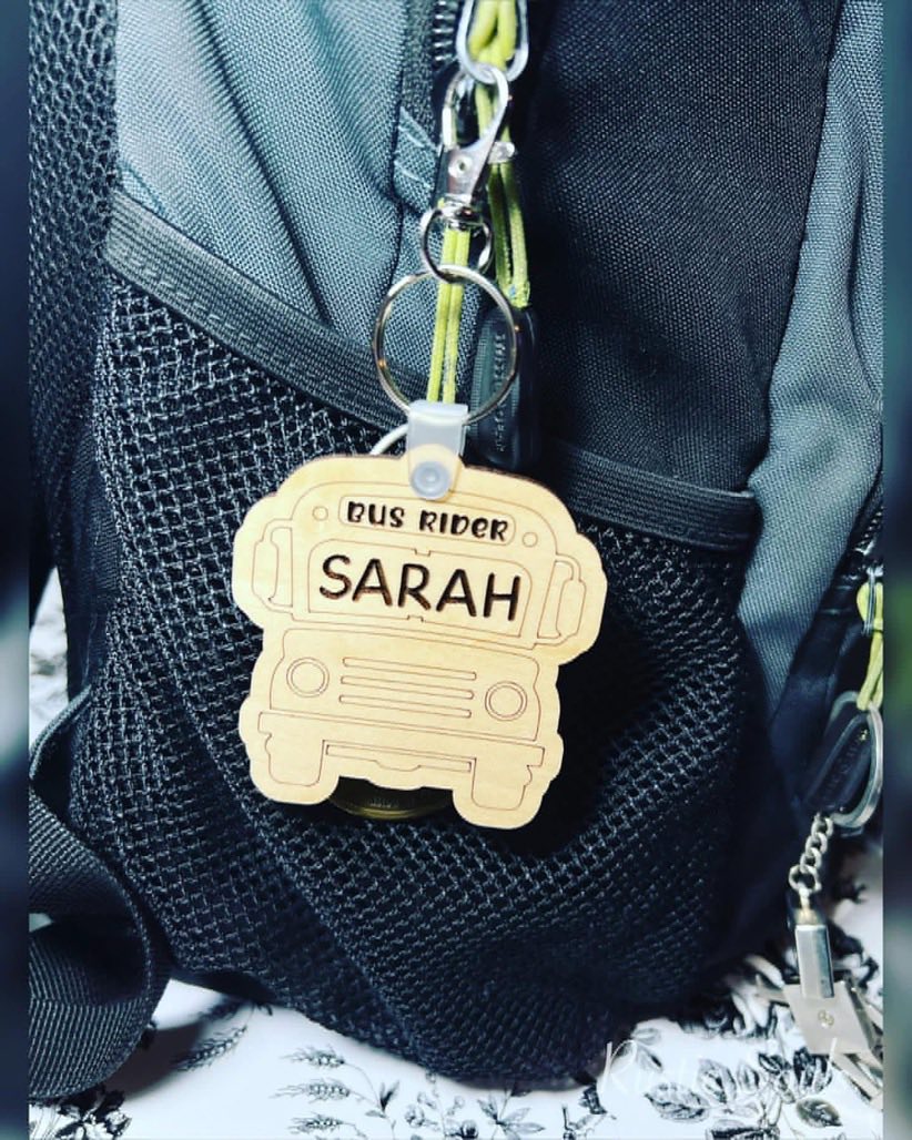 Custom Backpack Charm | Back to School Essentials