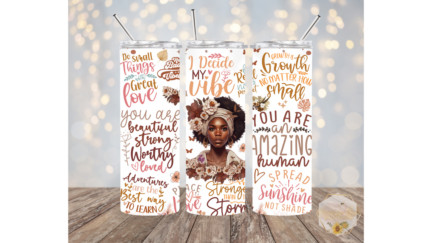 Black Culture Tumblers | Juneteenth Tumblers | Black History Tumblers | 20oz Tumblers