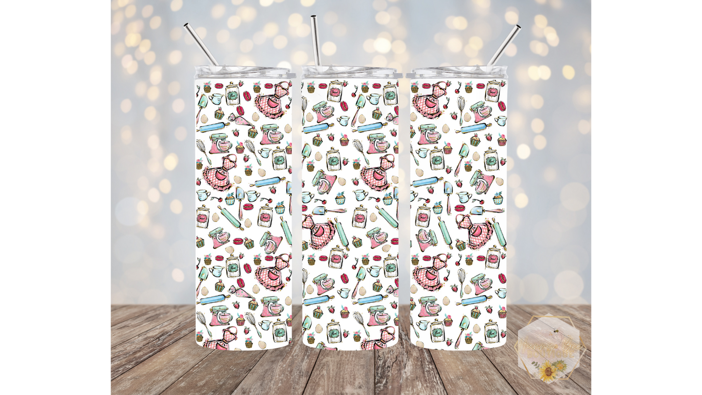 Bakers Tumbler | Baking Tumblers | 20oz Tumblers
