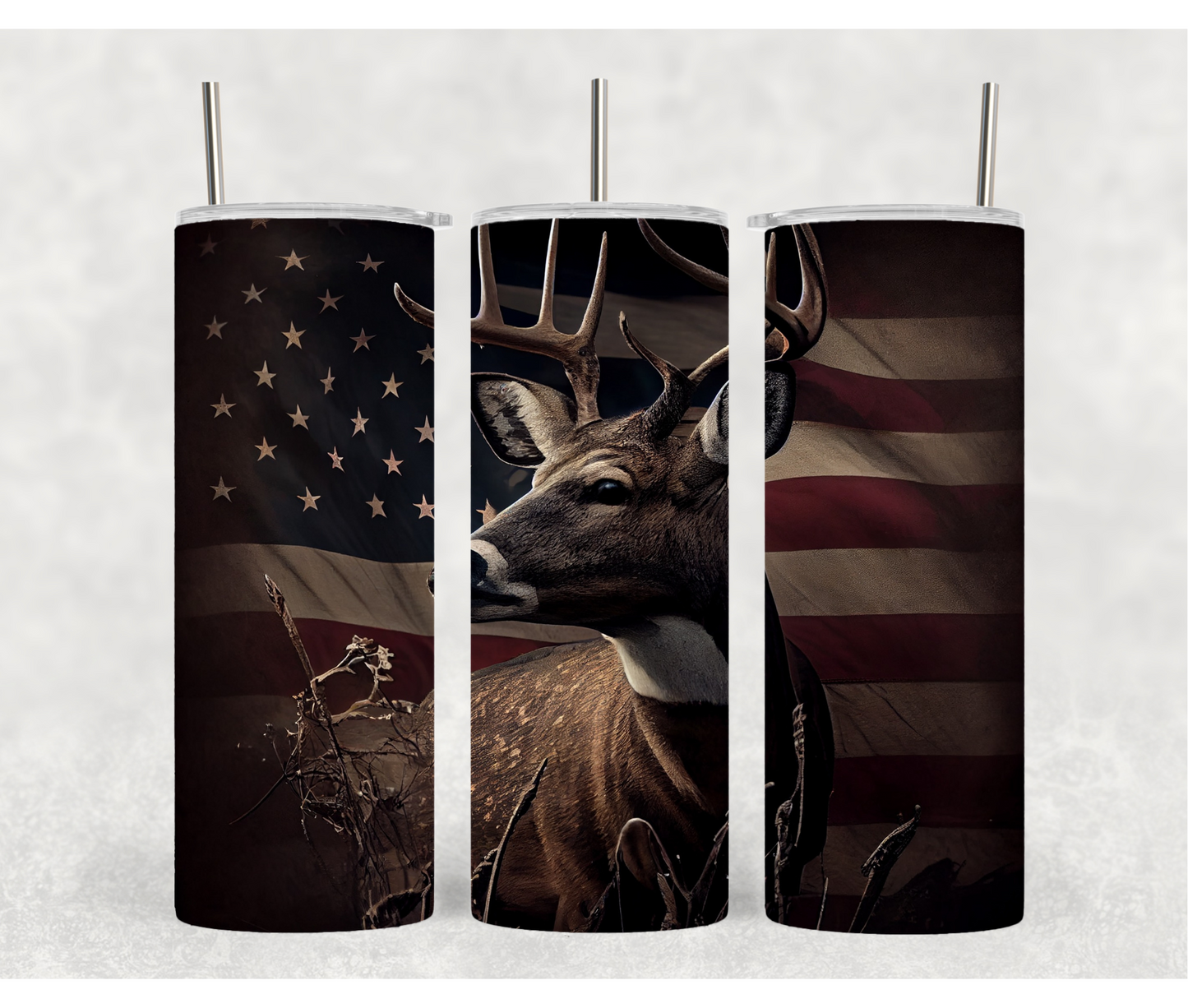 Hunting Tumblers | Huntsman| 20oz Straight Tumblers | Gift For Him | Deer Tumblers