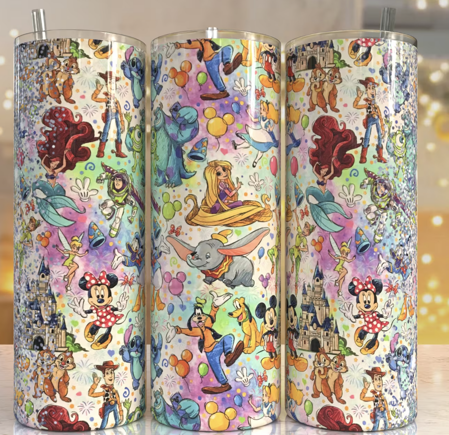 Cartoon Tumblers | 20oz Tumblers | Magically Tumblers