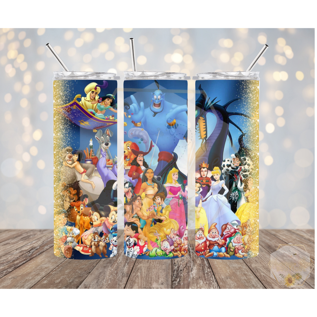 Cartoon Tumblers | 20oz Tumblers | Magically Tumblers