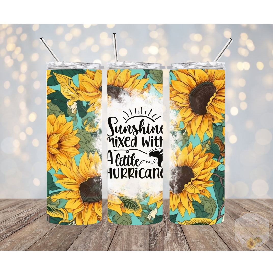 Flower Tumblers | 20oz Tumblers | Cute Sunflowers Tumblers