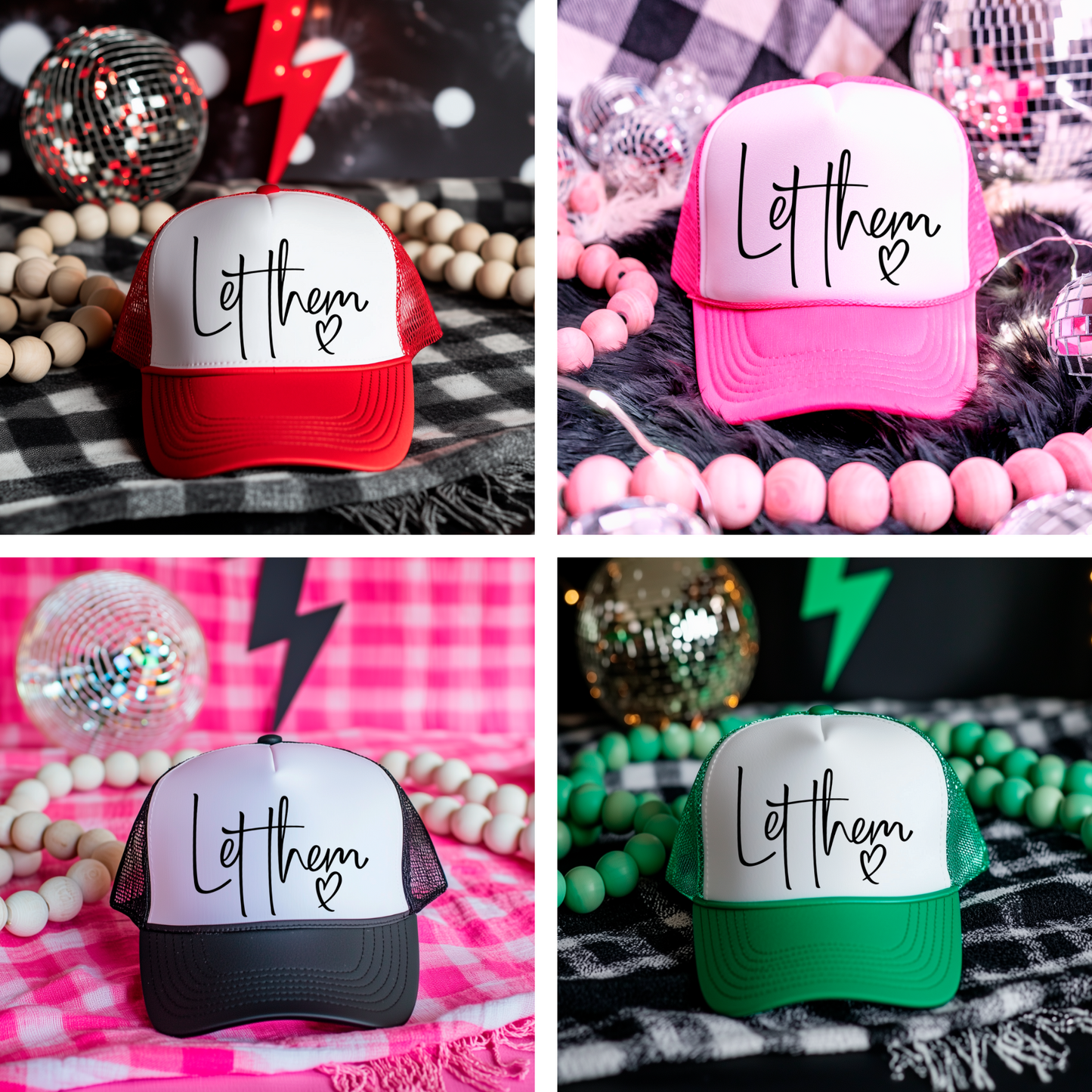 Let Them Trucker Hat