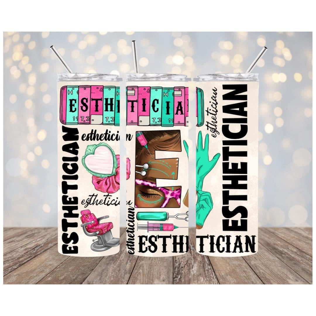 Small Business Tumblers | Esthetician Tumblers | Hair Stylist Tumblers | Mother Hustler Tumblers | Nail Tech Tumblers | Lash Hustler | 20oz Tumblers