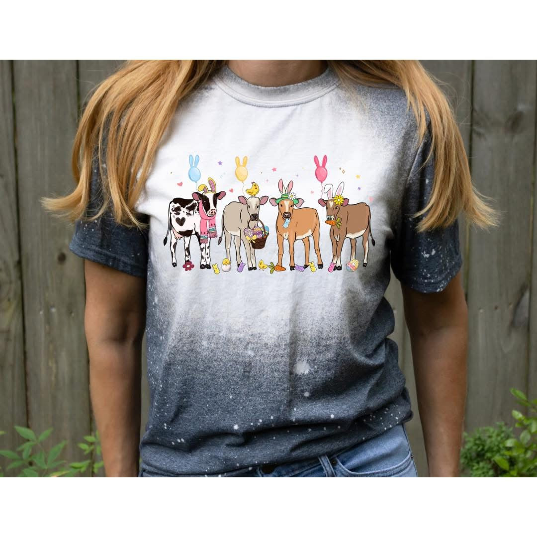 Easter Shirts | Bunny Shirts | Easter Egg Shirts | Easter Cow Shirts | Easter Bunny Coffee Shirts | Sublimation Designs