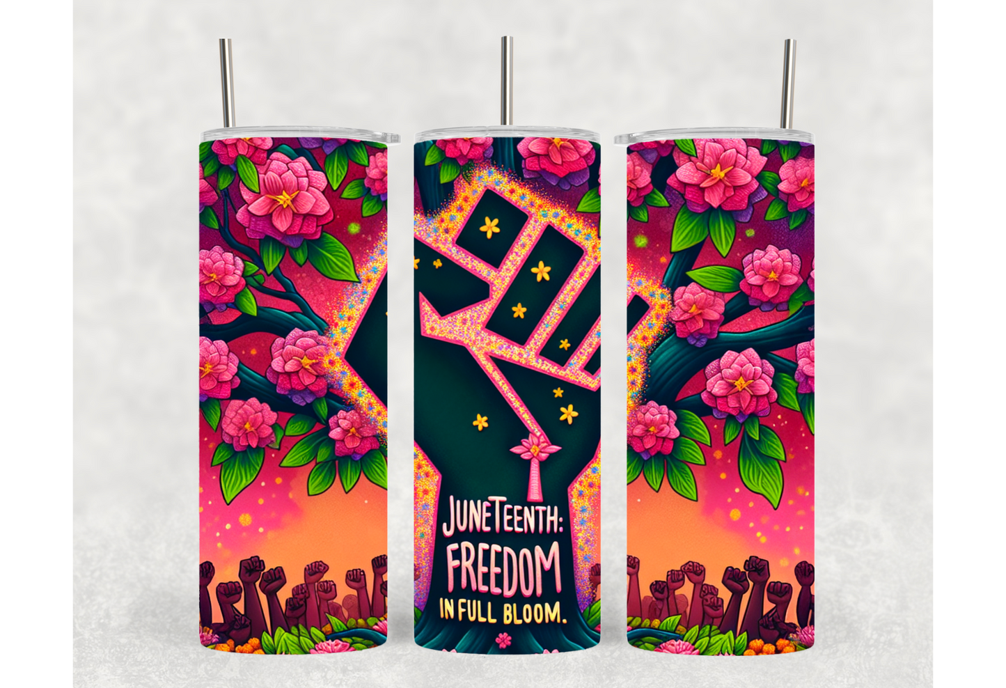 Black Culture Tumblers | Juneteenth Tumblers | Black History Tumblers | 20oz Tumblers