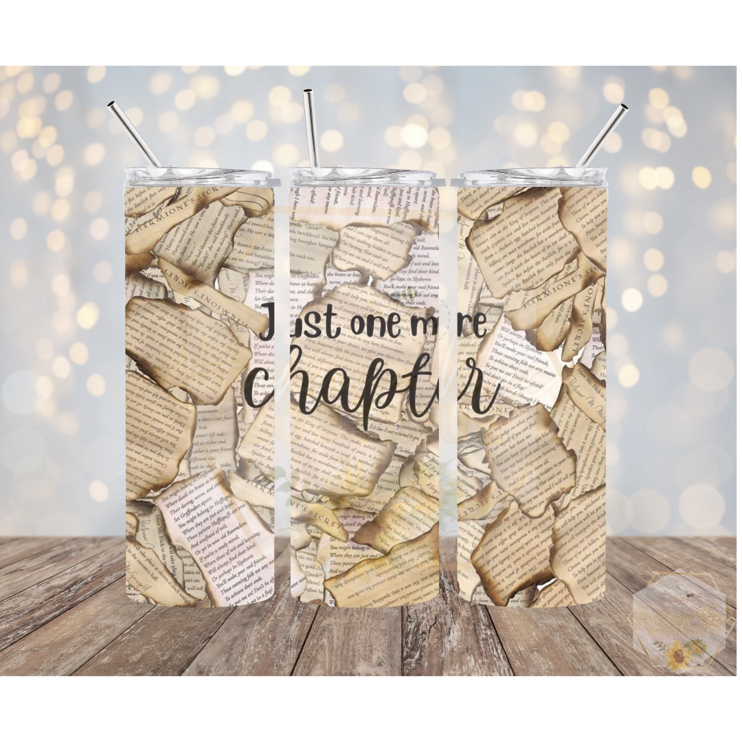 Easily Distracted by Books Tumblers | 20oz Straight Tumblers | Book Tumblers | Reading Tumblers