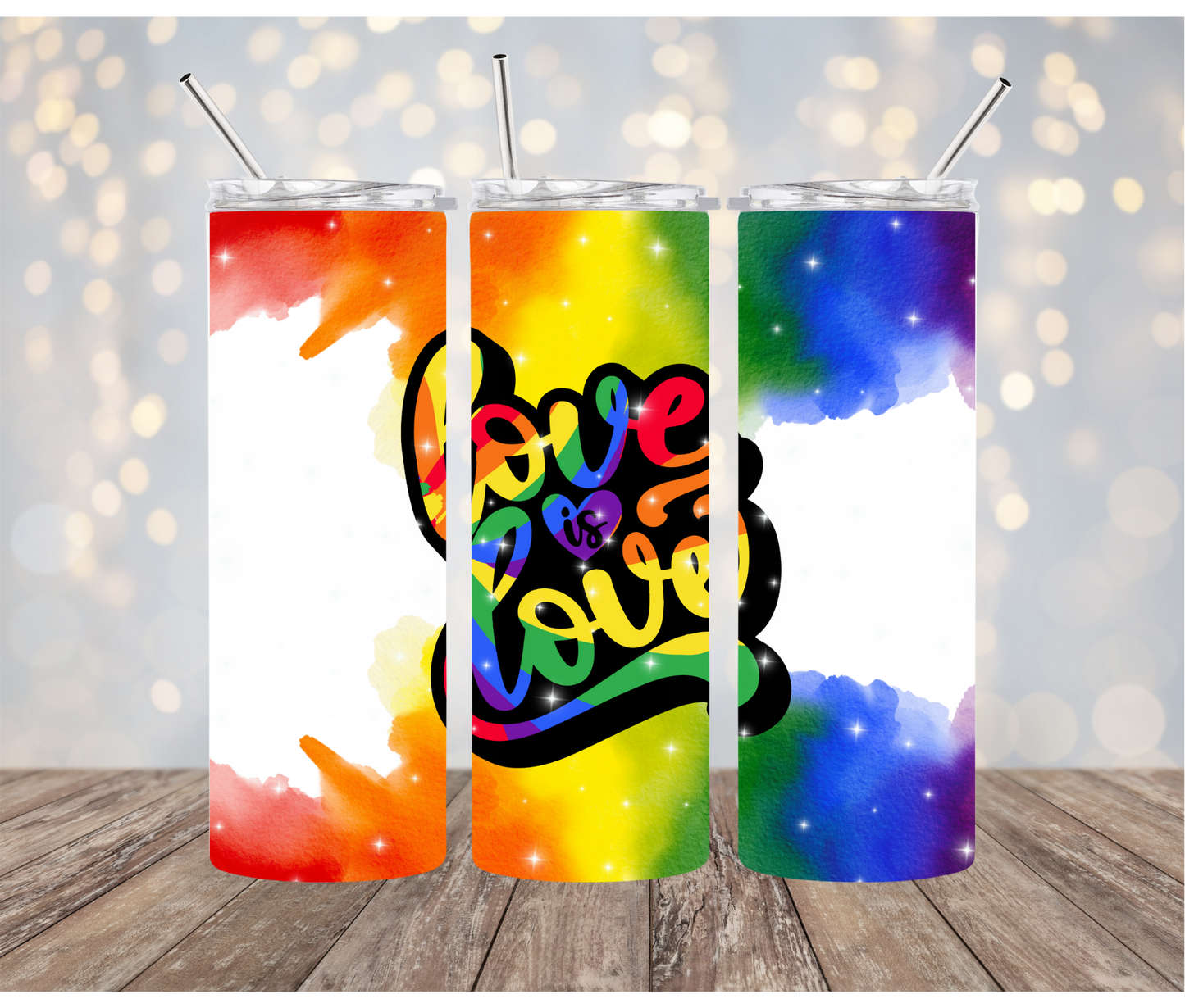 Love is Love | Proud Mom | Pride Tumblers | 20oz Tumblers
