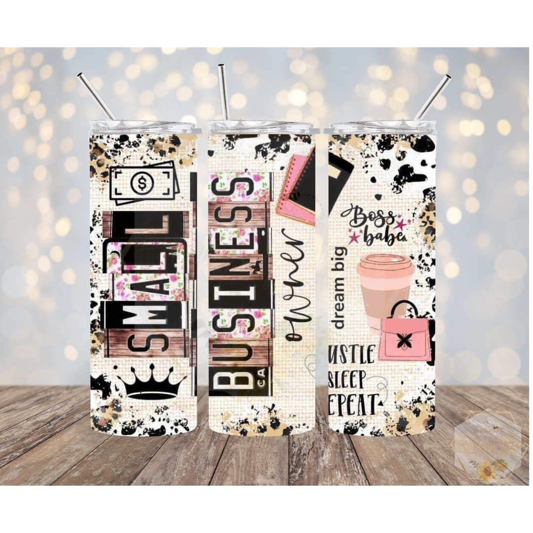 Small Business Tumblers | Esthetician Tumblers | Hair Stylist Tumblers | Mother Hustler Tumblers | Nail Tech Tumblers | Lash Hustler | 20oz Tumblers