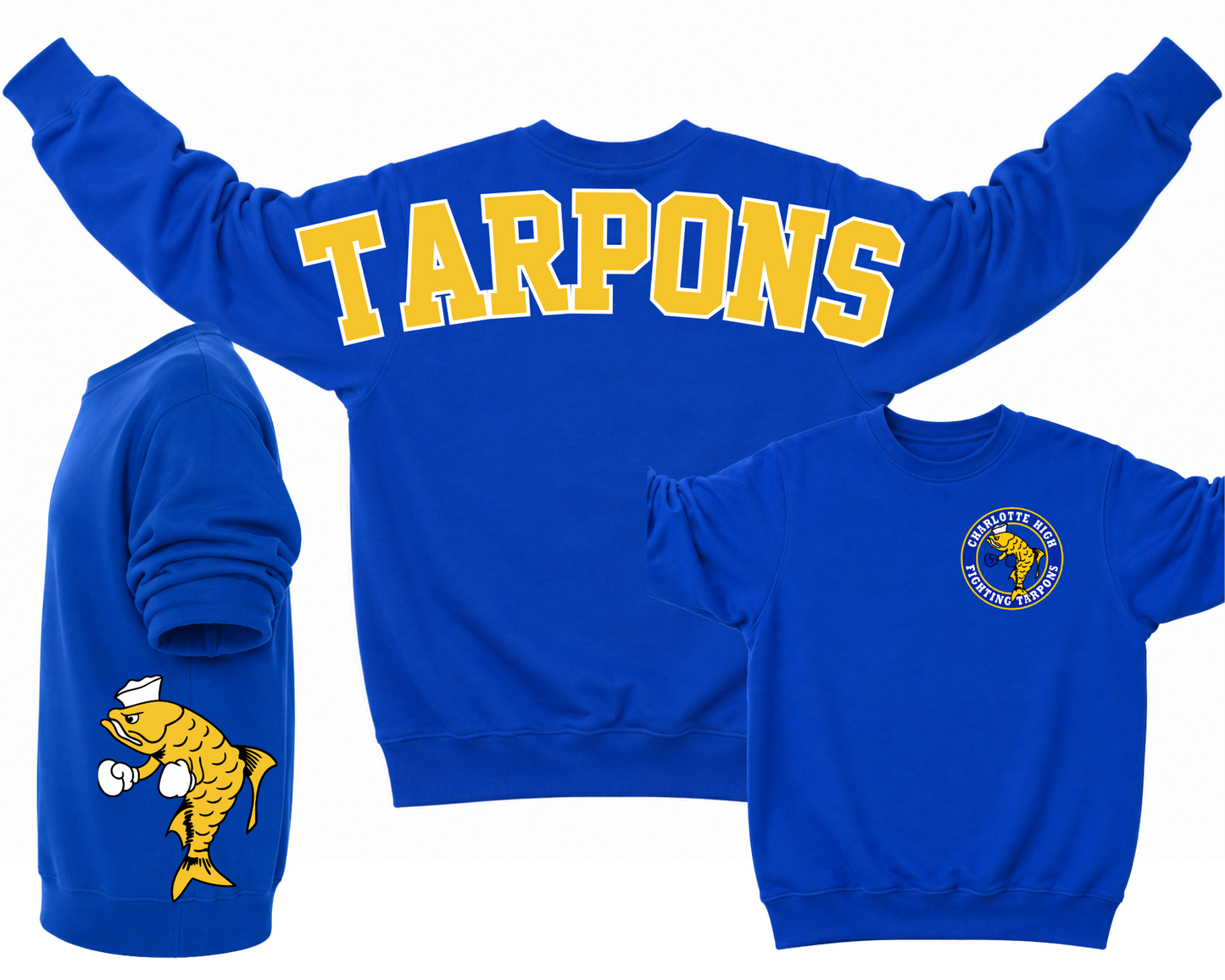 Charlotte High Fighting Tarpons Spirit Wear