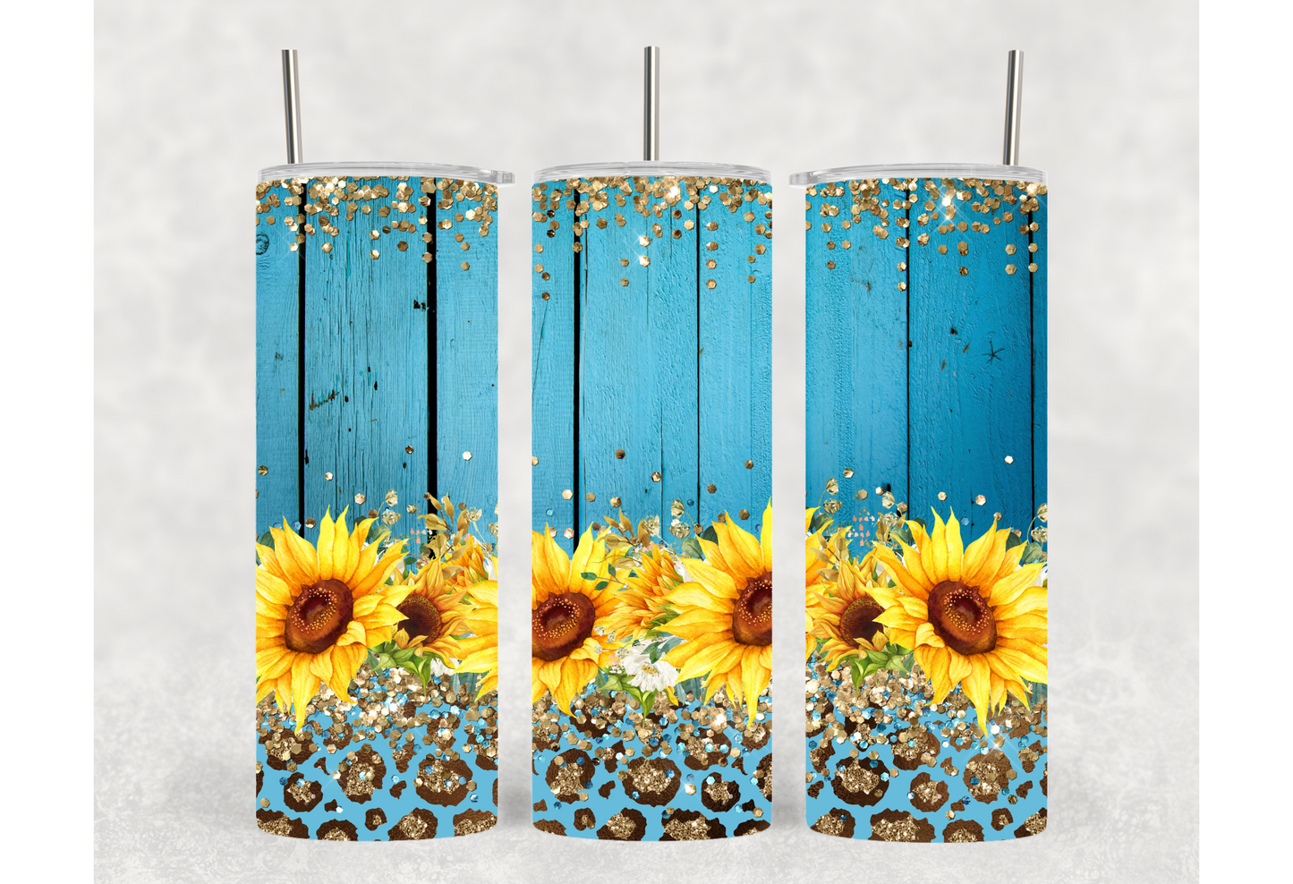 Sunflower Tumblers | 20oz Tumblers | Cute Sunflowers Tumblers