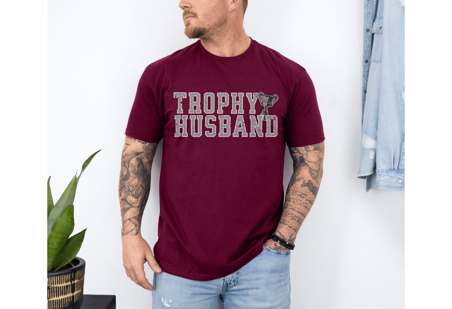 Trophy Husband T-Shirt | Funny Tees | DTF Design
