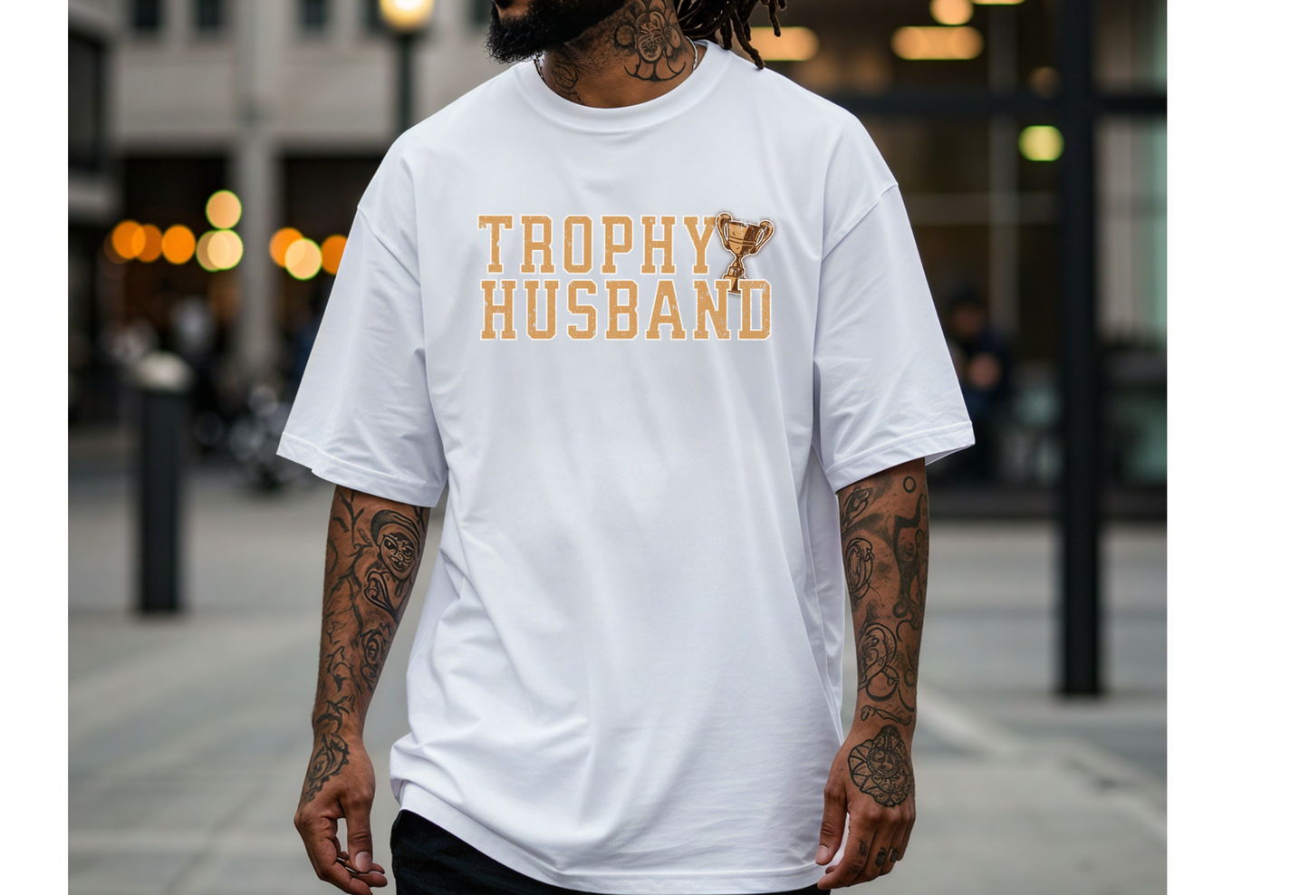 Trophy Husband T-Shirt | Funny Tees | DTF Design