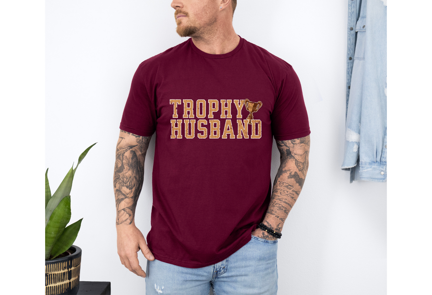 Trophy Husband T-Shirt | Funny Tees | DTF Design