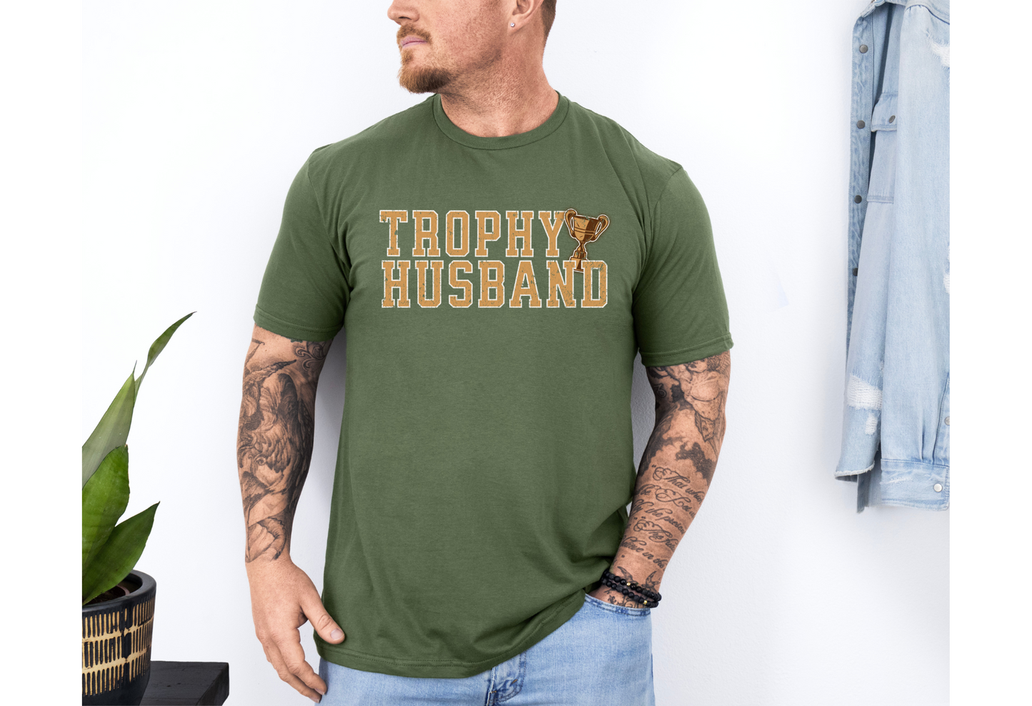 Trophy Husband T-Shirt | Funny Tees | DTF Design