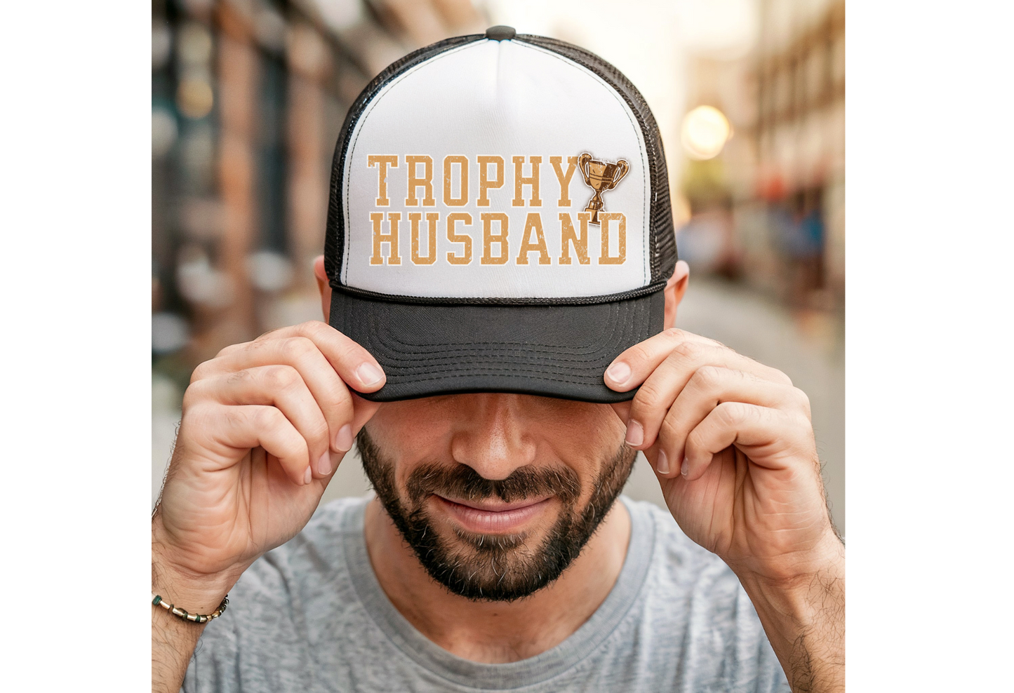 Trophy Husband Hat | Funny Trucker Hats