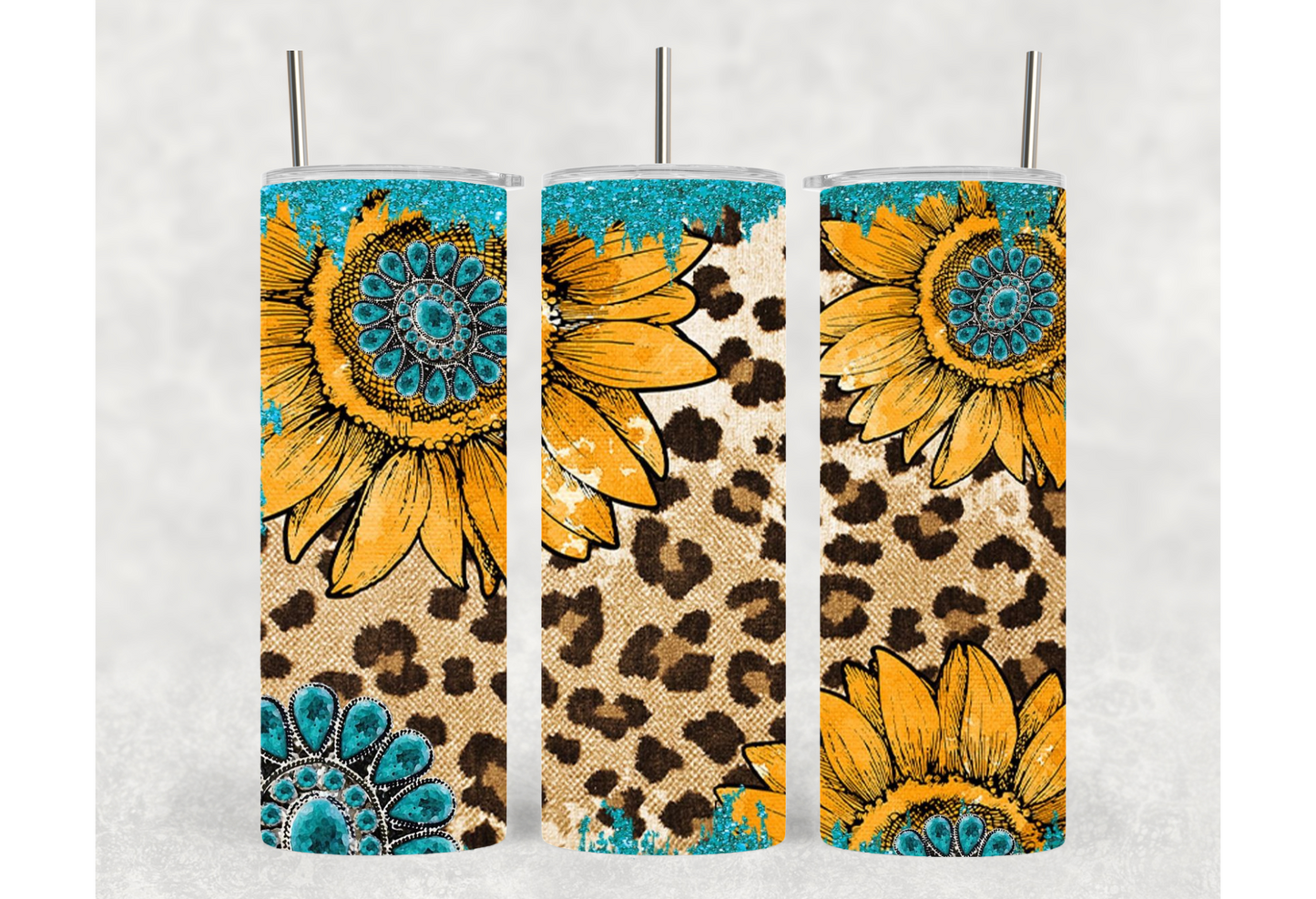 Sunflower Tumblers | 20oz Tumblers | Cute Sunflowers Tumblers