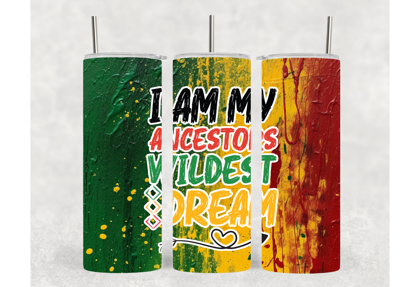 Black Culture Tumblers | Juneteenth Tumblers | Black History Tumblers | 20oz Tumblers