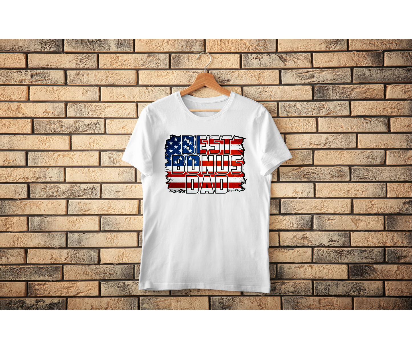 Bonus Dad Shirts | Father's Day Shirts | Shirts for Step Dad | Direct to Film Designs