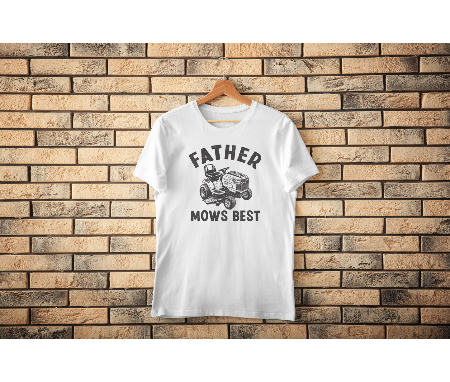Father Mows Best | Father's Day Tees | Funny Tees | DTF Design