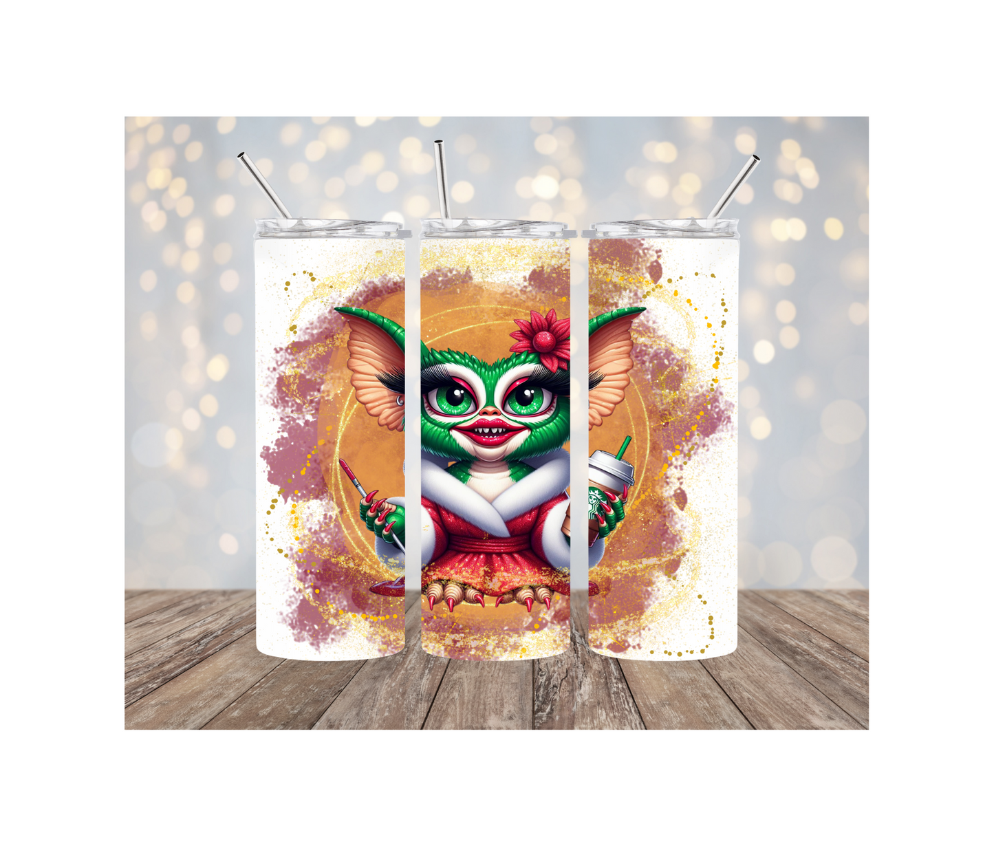 Gremlin Christmas Tumblers | Christmas Tumblers | 20oz Tumblers
