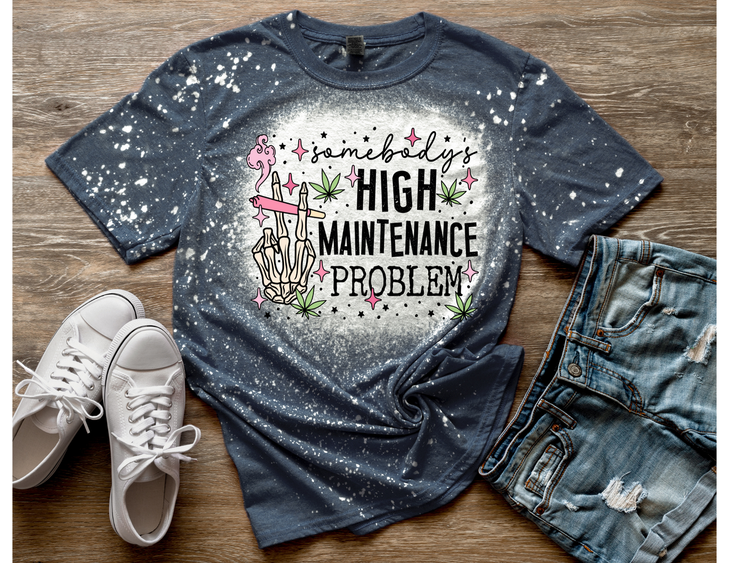 High Maintenance Problem | Puff Pass Slay | I Love Nuggets Tee | Sublimation Designs