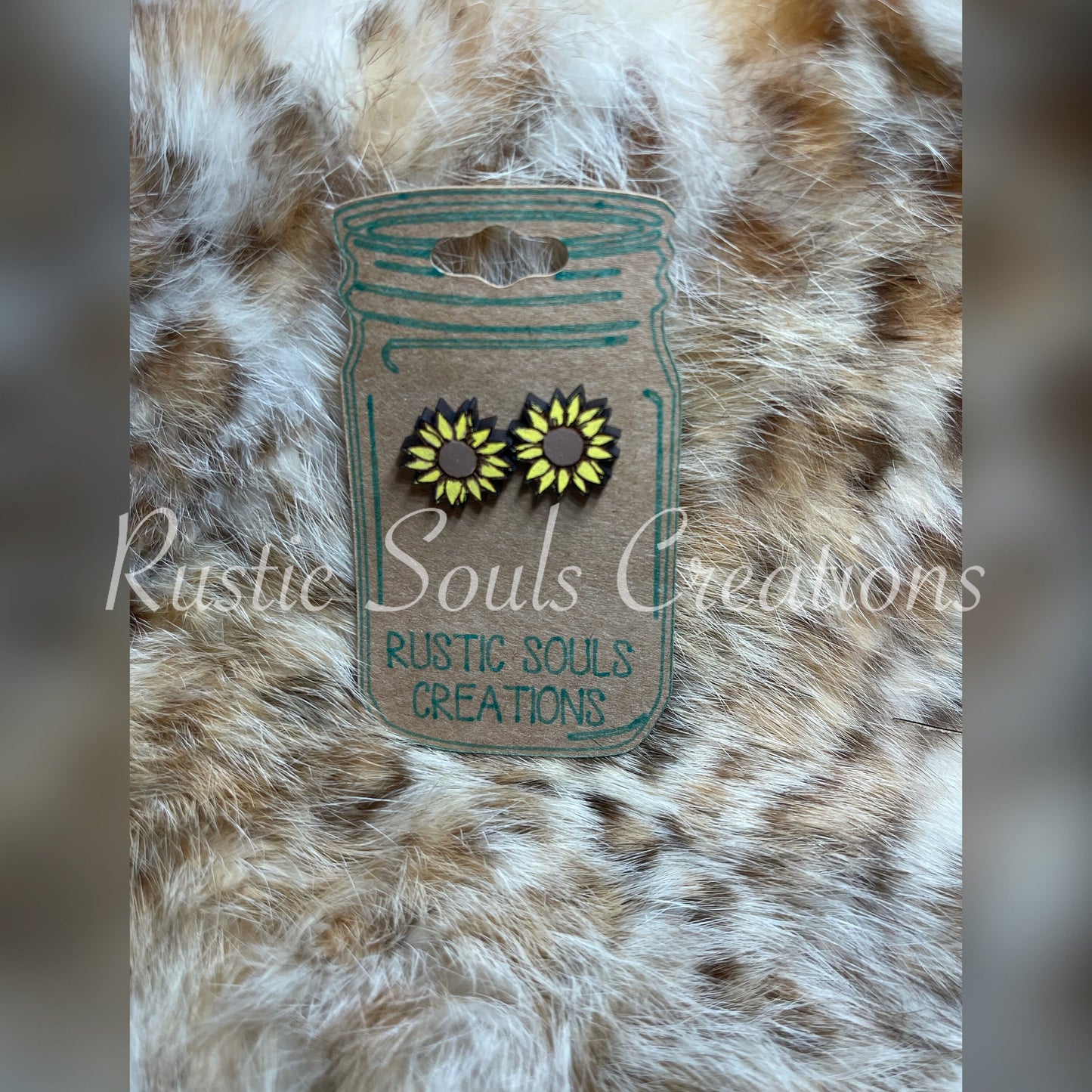 Bee Studs | Fox Earrings | Wood Earrings | Unicorn Earrings | Cancer Ribbon Studs | Pencil Studs | Sunflower Earrings | Cactus Avocado Studs