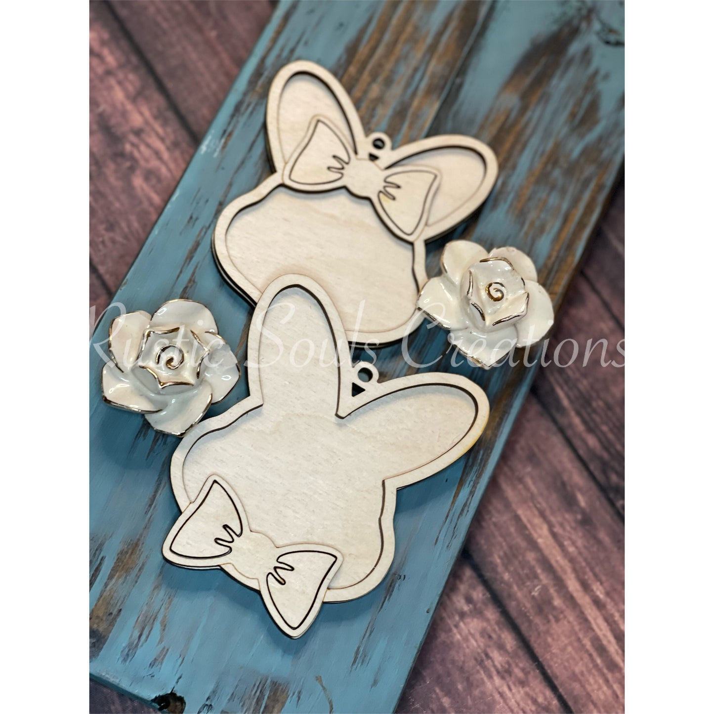 Easter Basket Bunny Name Tags | Easter Basket Tags | Names Tags | Bunny Head Easter Basket Tag