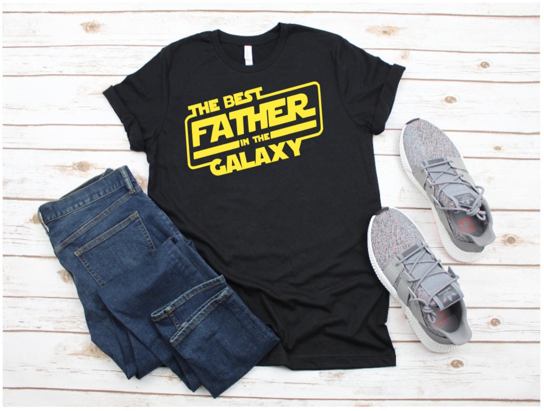 Father's Day Shirts| Dad Tees | Star War Theme Tees | Best Dad | Father Graphic Tees | Fathers Day 2022 Gift | Direct to Film Shirts