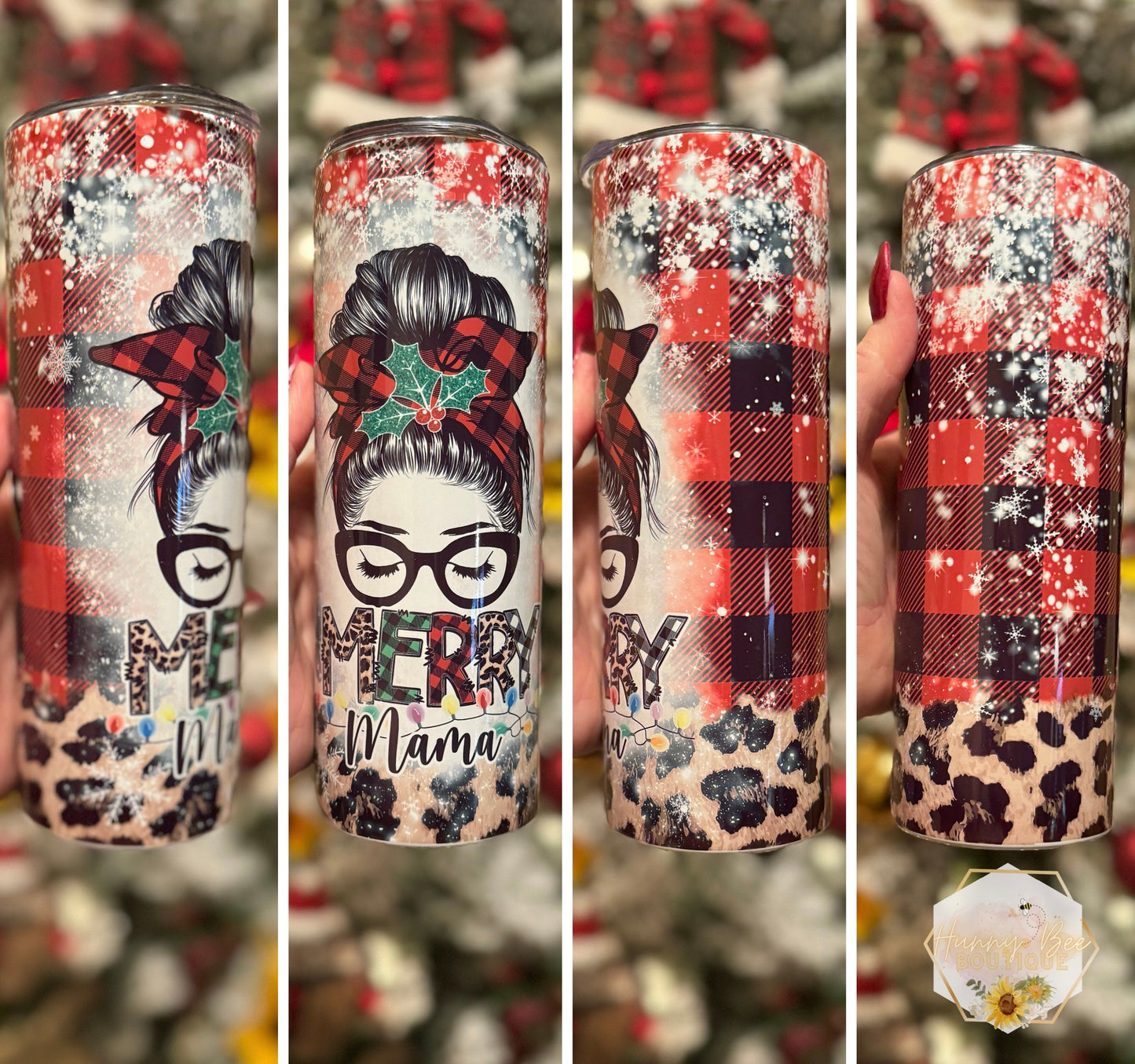Christmas Tumblers | 20oz Straight Tumblers | Custom Tumblers