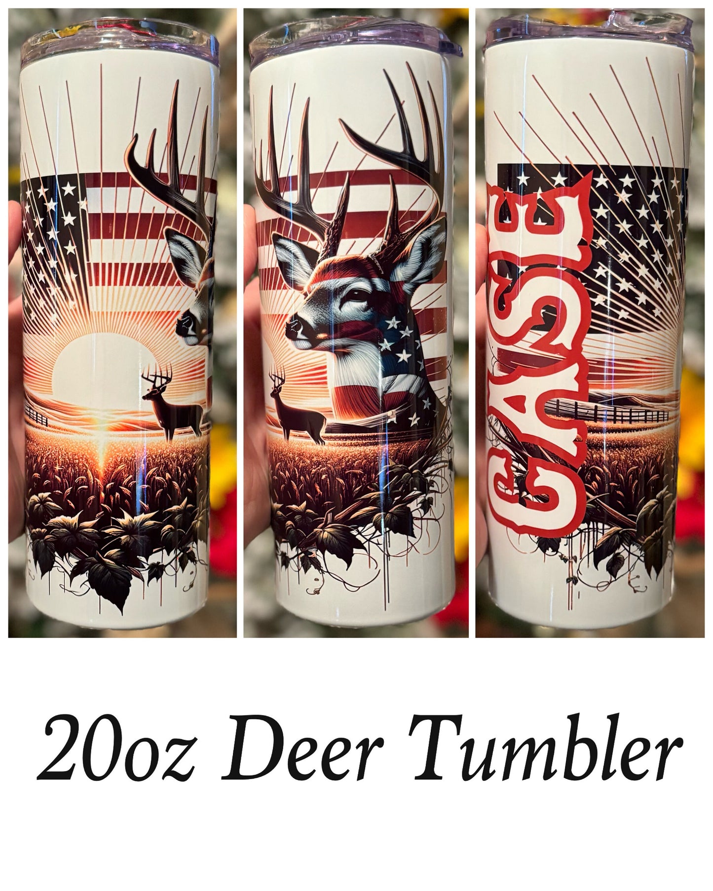 Hunting Tumblers | Huntsman| 20oz Straight Tumblers | Gift For Him | Deer Tumblers