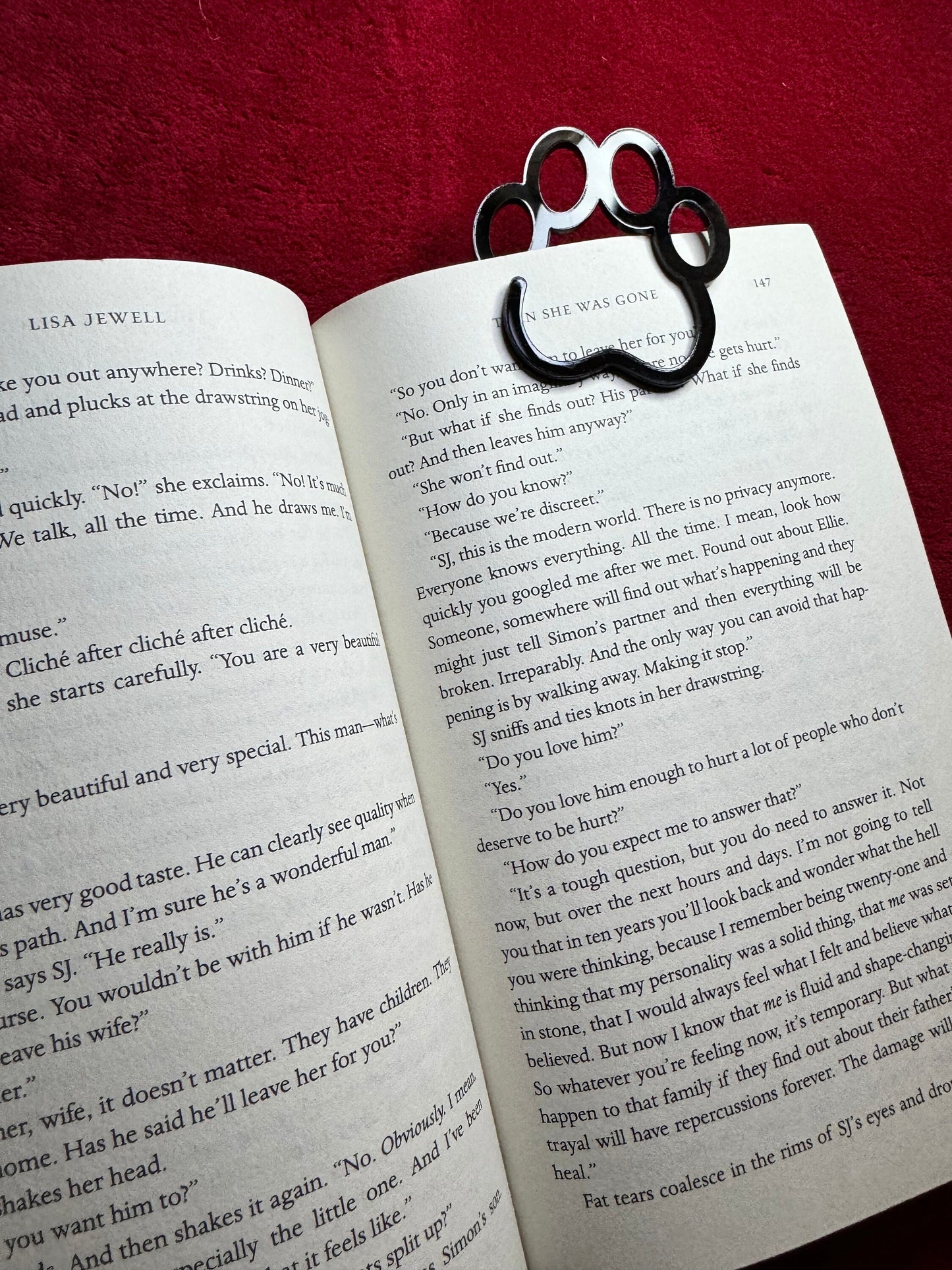 Paw Print Bookmarks | Custom Bookmarks | Dog Lover