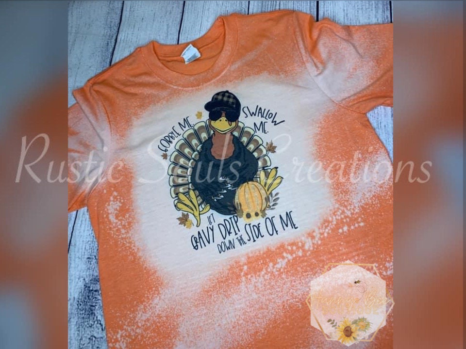 Thanksgiving T-Shirt | Gobble Me Swallow Me | Funny T-Shirts | Sublimation Shirts