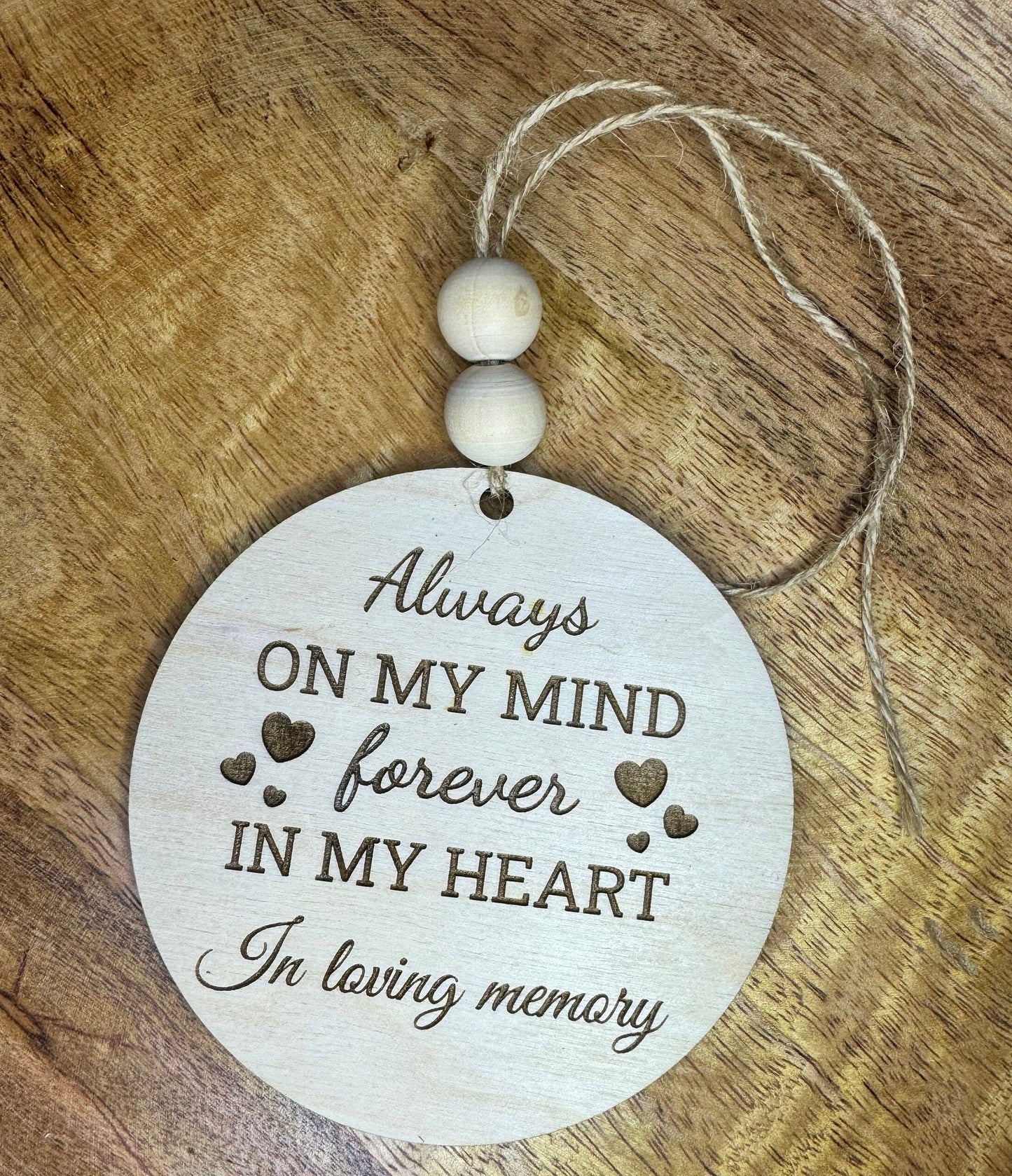 Memorial Car Charms | Custom In Loving Memory Ornaments | Pet Memorial Ornaments