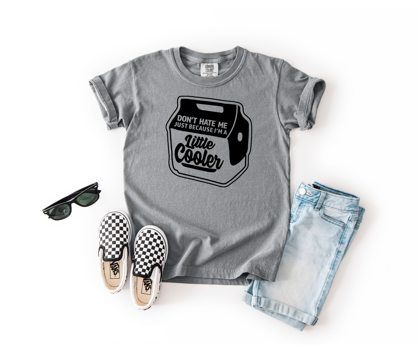 Youth Tee | Don't Hate Me Just Because I'm A Little Cooler | Funny Tees | DTF Design