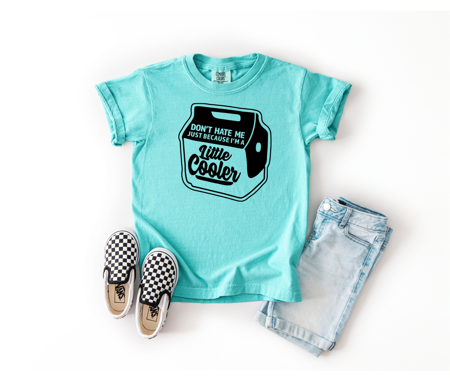 Youth Tee | Don't Hate Me Just Because I'm A Little Cooler | Funny Tees | DTF Design