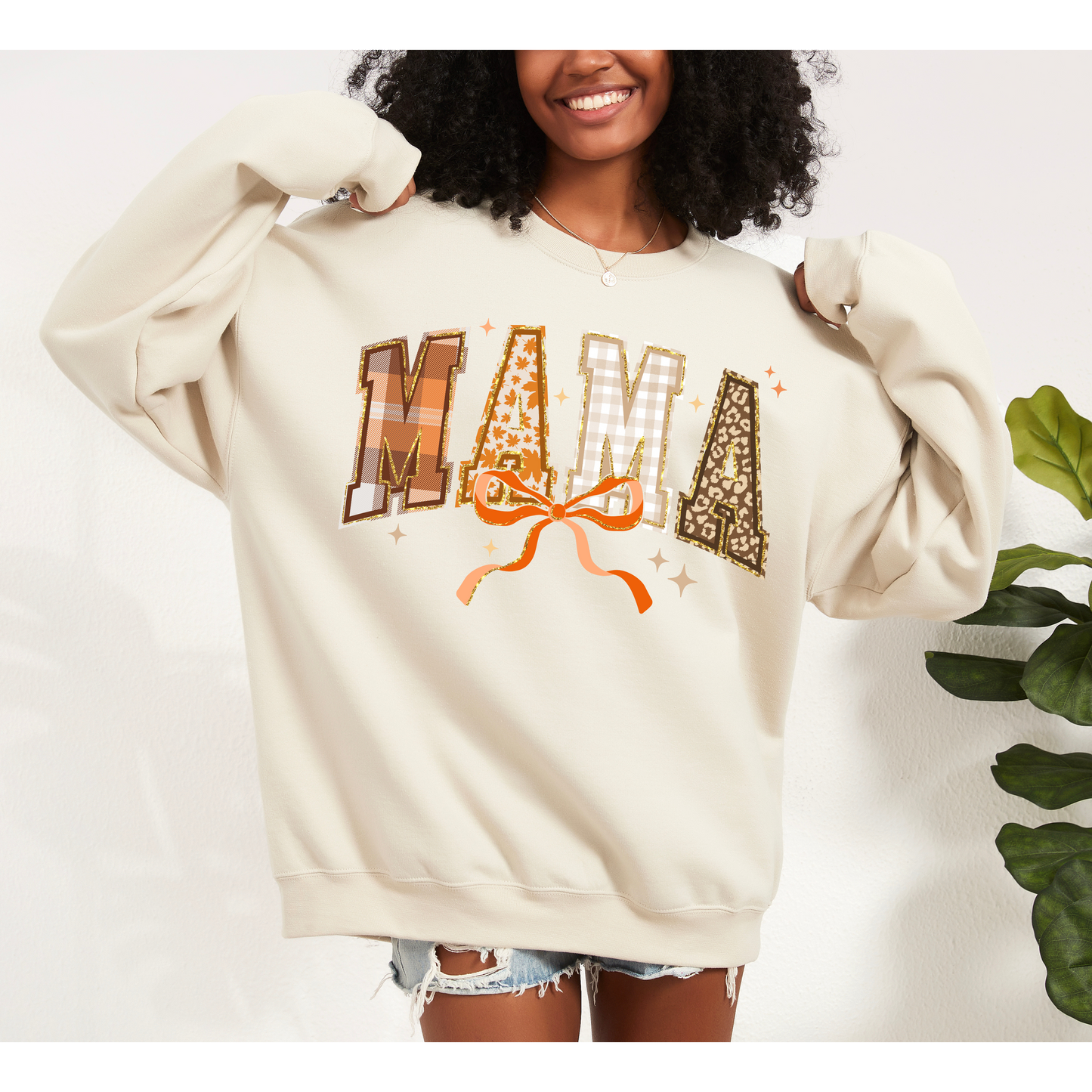 Mama Fall Sweater | Mama Fall Tee | DTF Designs