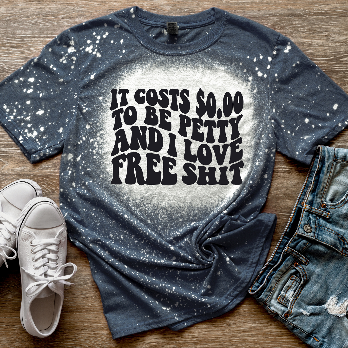 It Costs $0.00 to Be Petty Graphic Tee – Funny Sassy T-Shirt