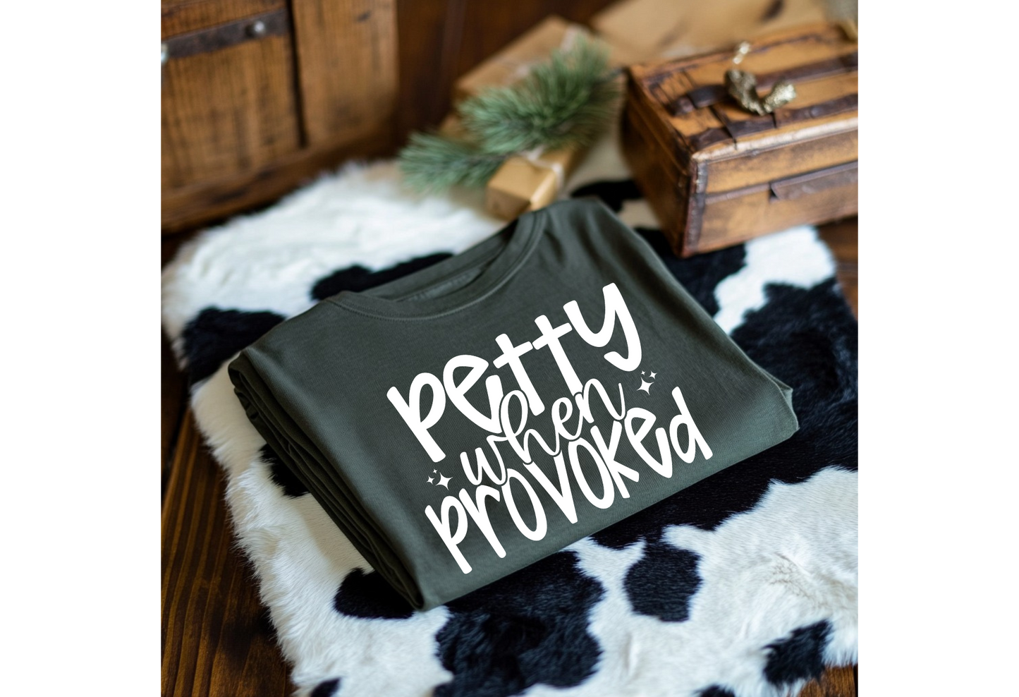 Petty When Provoked Graphic Tee