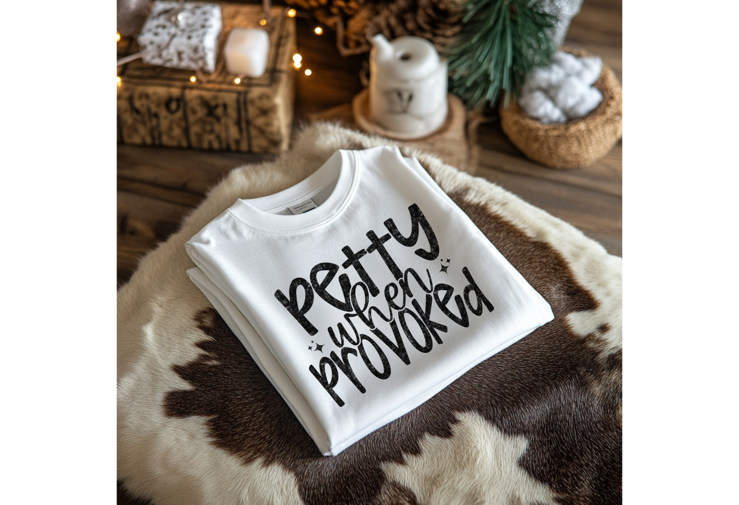 Petty When Provoked Graphic Tee