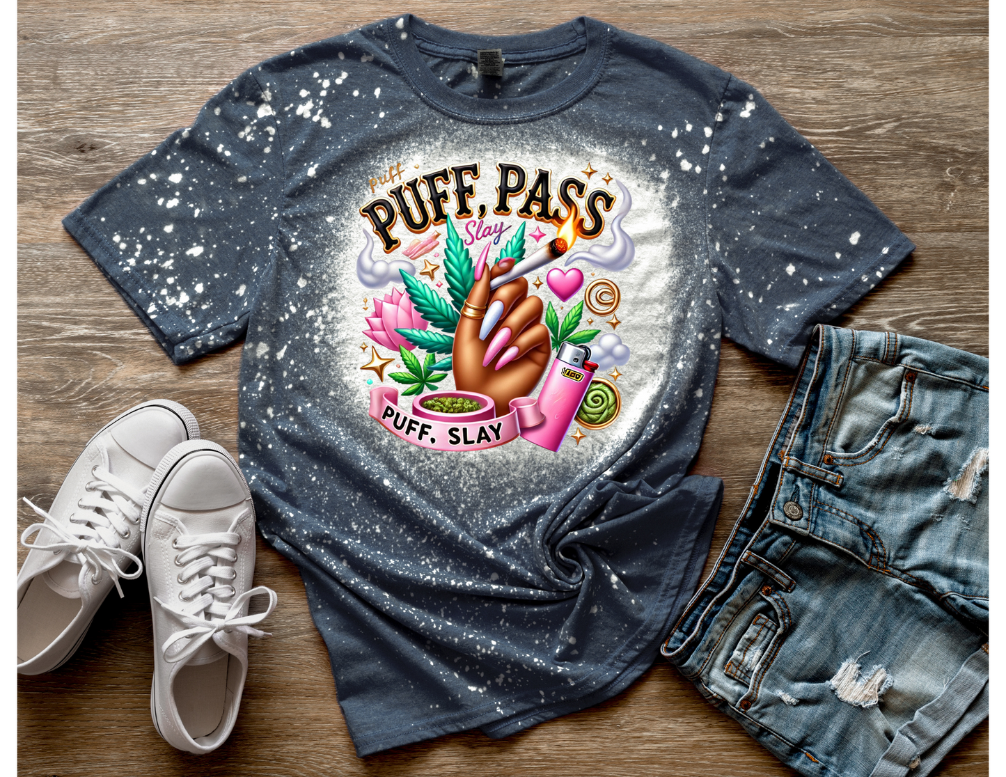 High Maintenance Problem | Puff Pass Slay | I Love Nuggets Tee | Sublimation Designs