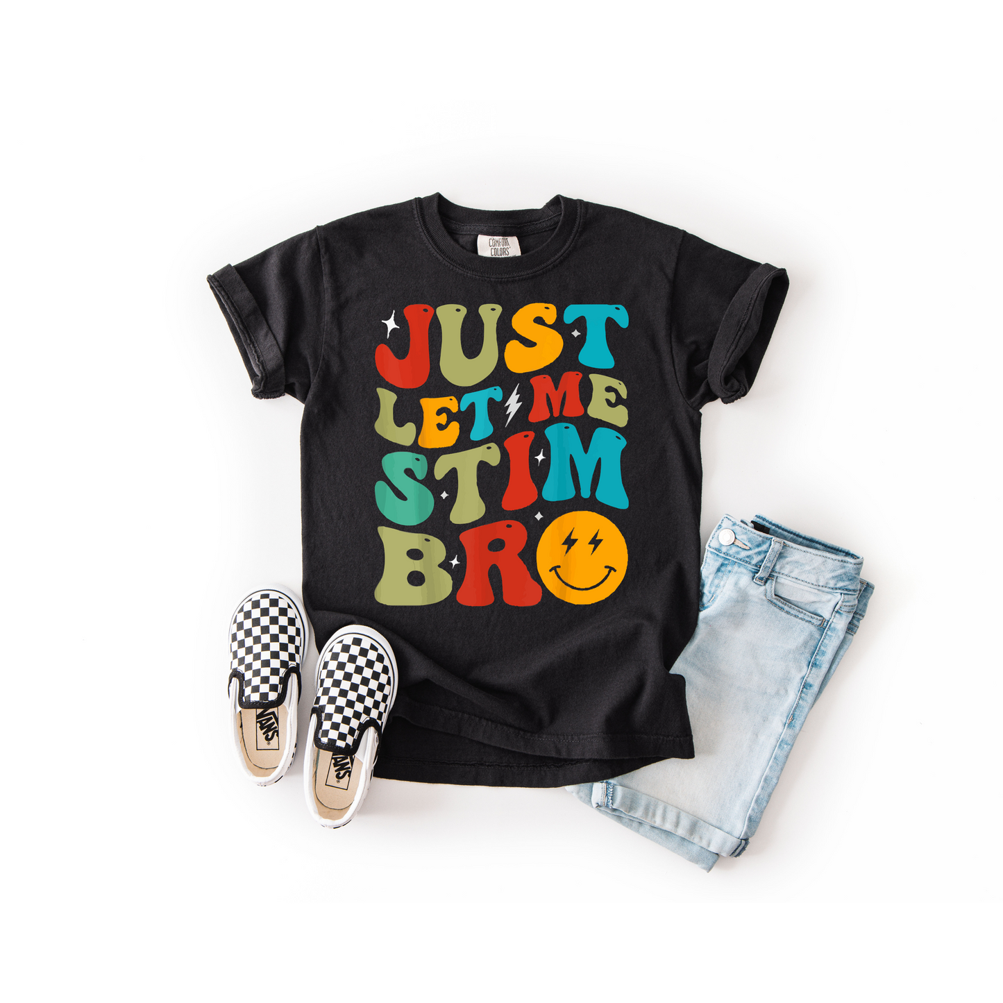 Let Me Stm Bro | Autism Awareness | Spectrum Awareness| DTF Designs