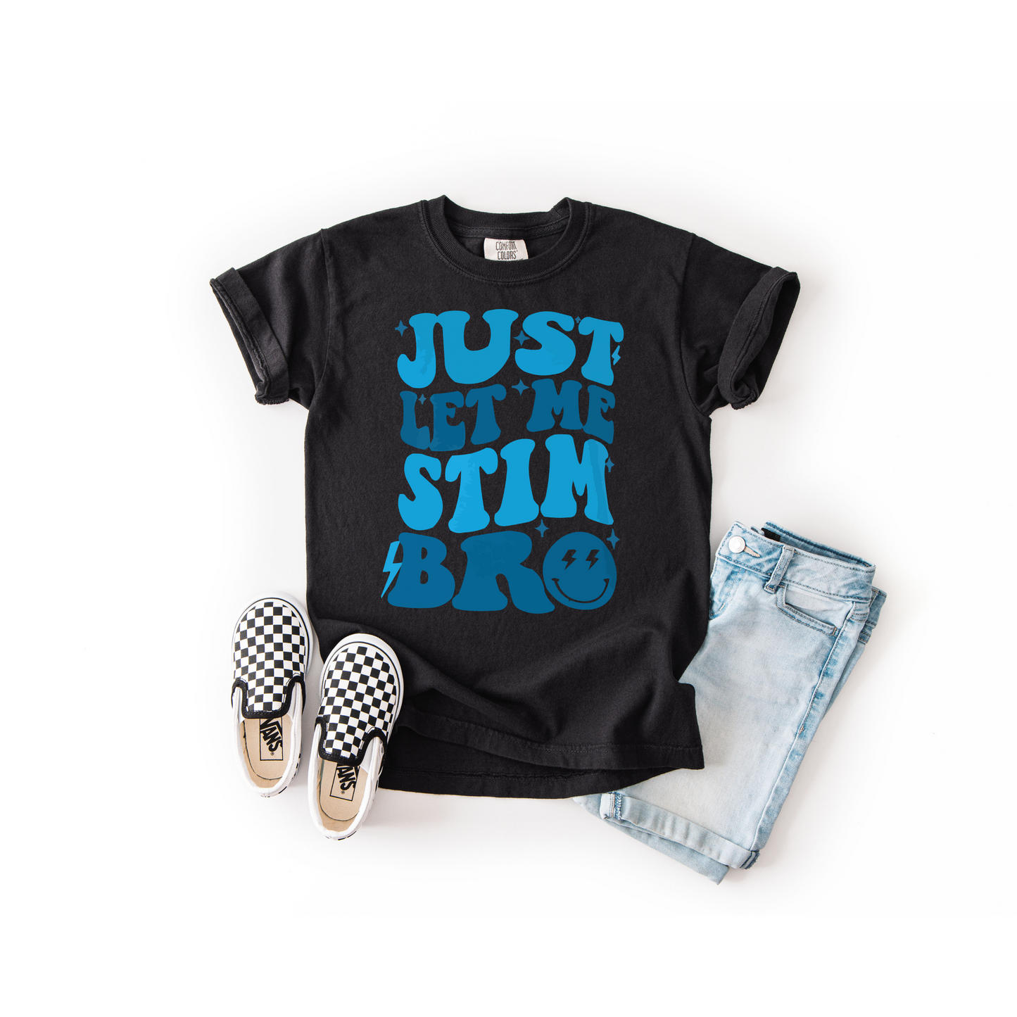 Let Me Stm Bro | Autism Awareness | Spectrum Awareness| DTF Designs