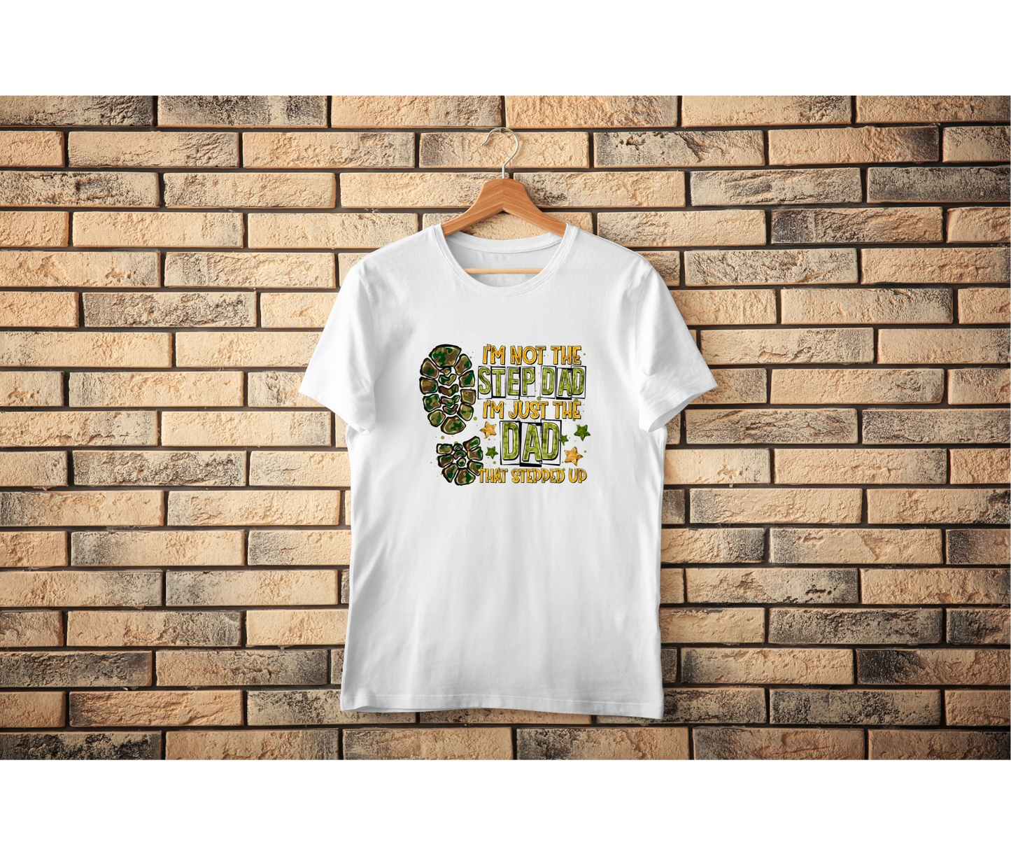 Bonus Dad Shirts | Father's Day Shirts | Shirts for Step Dad | Direct to Film Designs