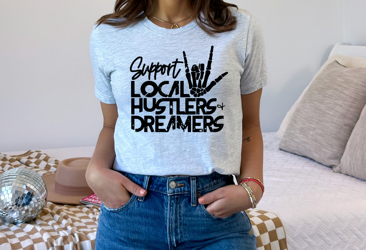 Support Local Hustlers and Dreamers | Direct to Film Designs