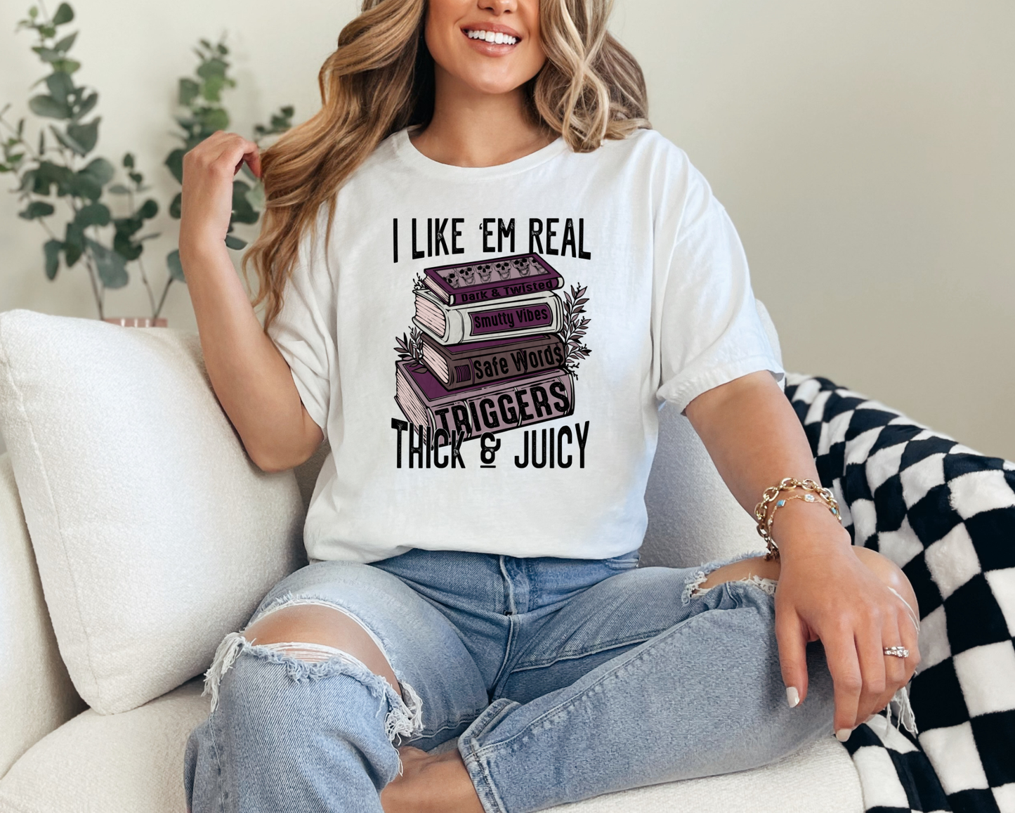 Book Lover Comfort Colors Graphic T-Shirt | Funny Reader Tee | Spicy Book Shirt | BookTok Shirt | Cozy Reading Gift | Unisex Bookworm Tee